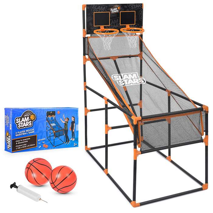 Two Player Indoor Basketball Game